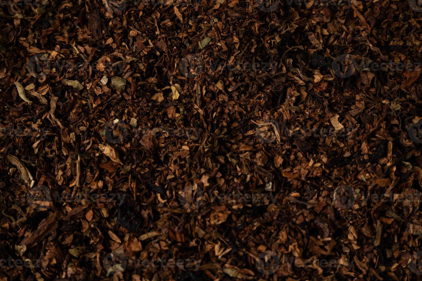 fine tobacco that has been mixed with various spices photo
