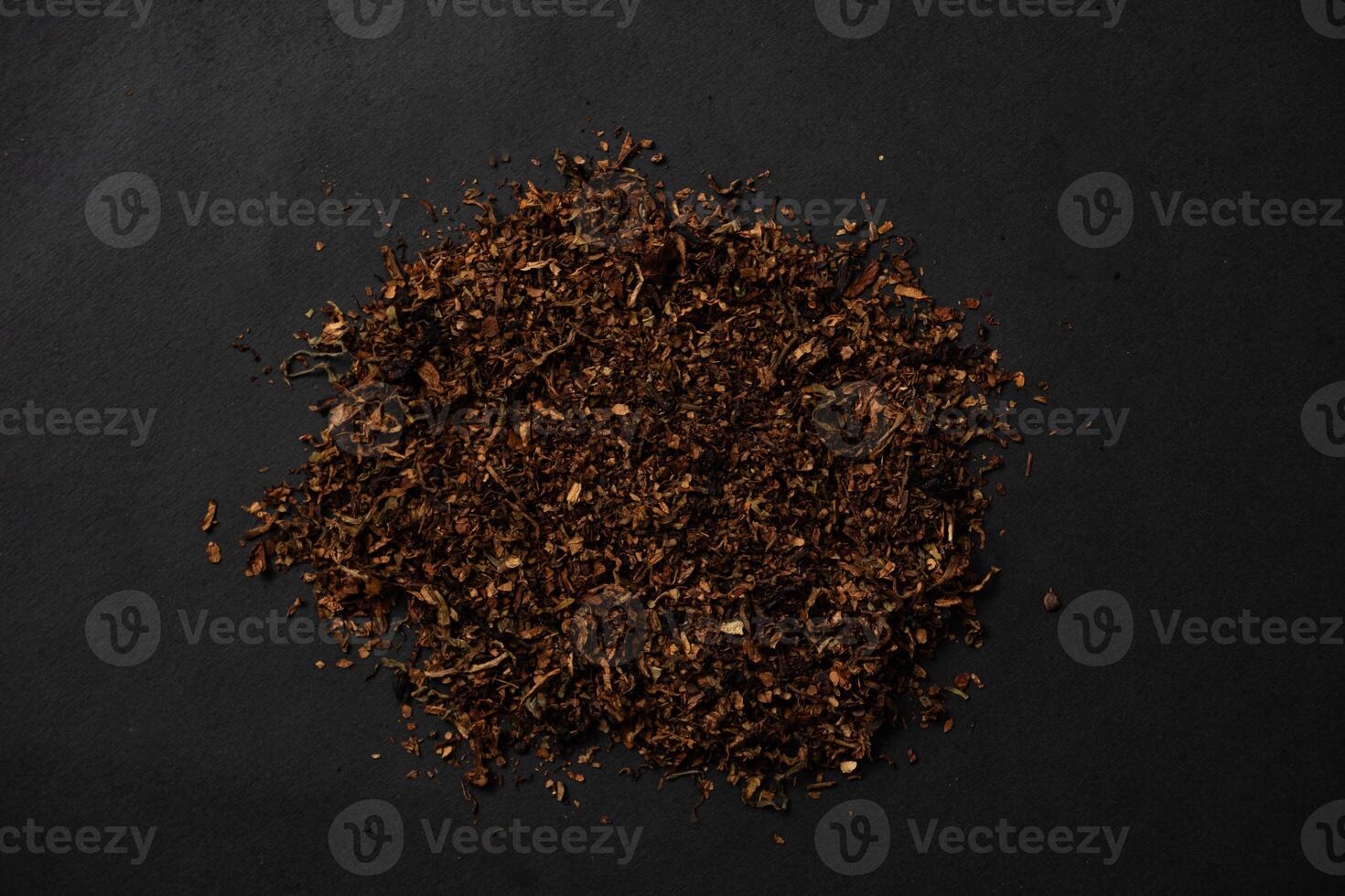 fine tobacco that has been mixed with various spices photo