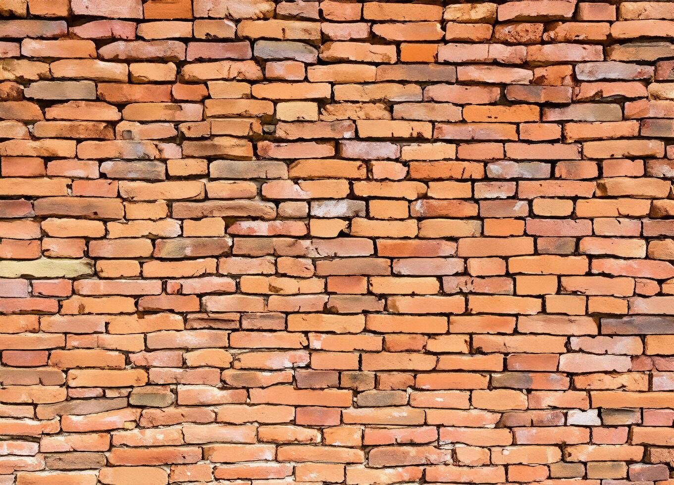 Texture of brick wall photo