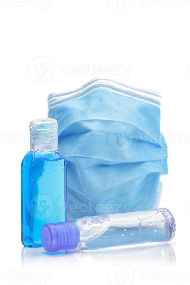 Personal protective equipment against contagion and infection photo