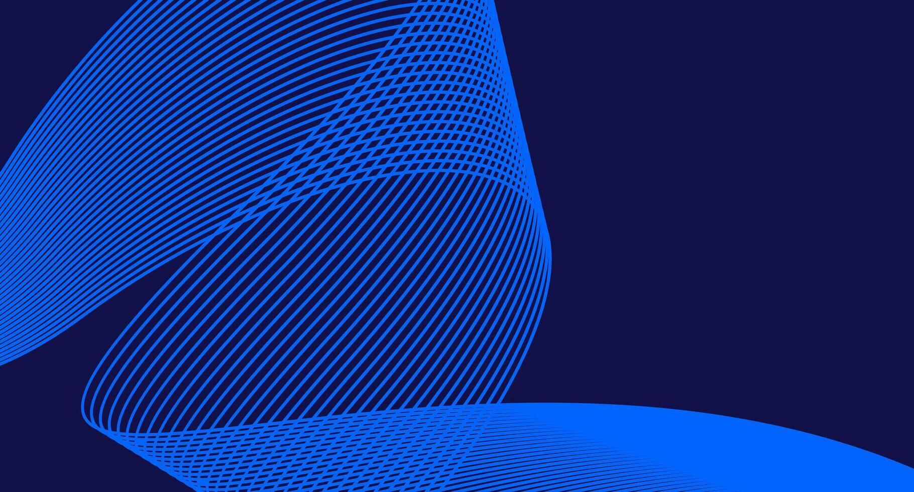 BLUE LINE ABSTRACT BACKGROUND ART vector