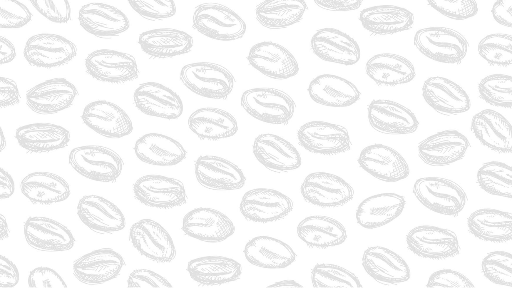 coffee bean seamless pattern. background coffee beans seamless pattern. Seamless Coffee Bean Pattern for package. coffee beans. vector