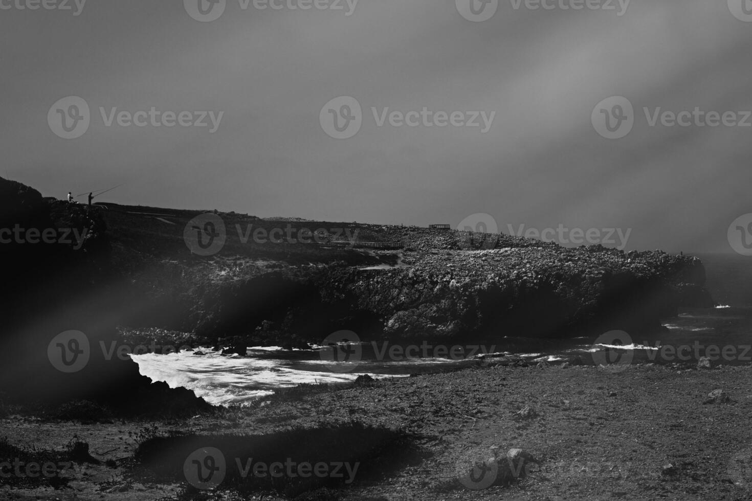 Atlantic ocean coast scenery, fine art photo