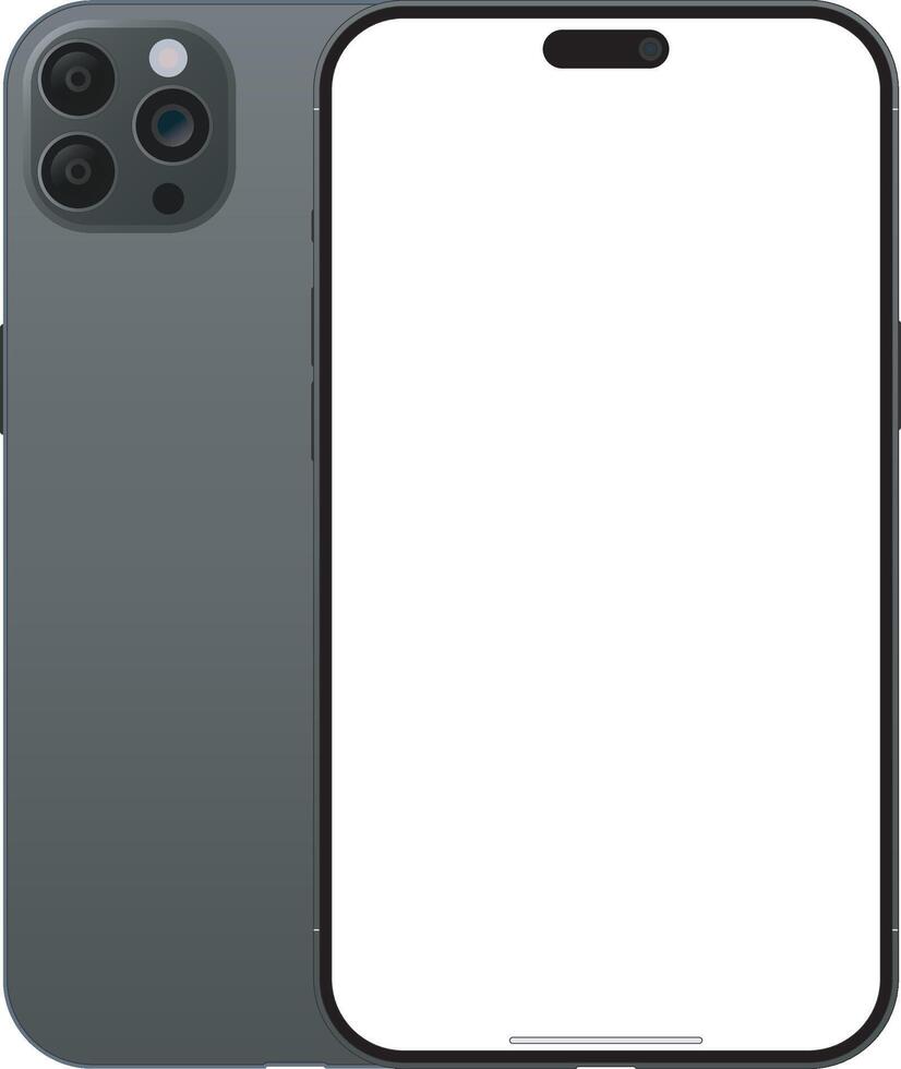Mockup Set With Back and Front vector