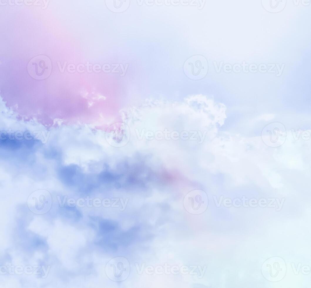 Dreamy surreal sky as abstract art, fantasy pastel colours background for modern design photo