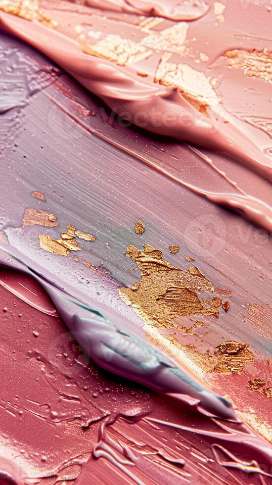 Beauty product and cosmetics texture, makeup products as abstract luxury cosmetic background photo