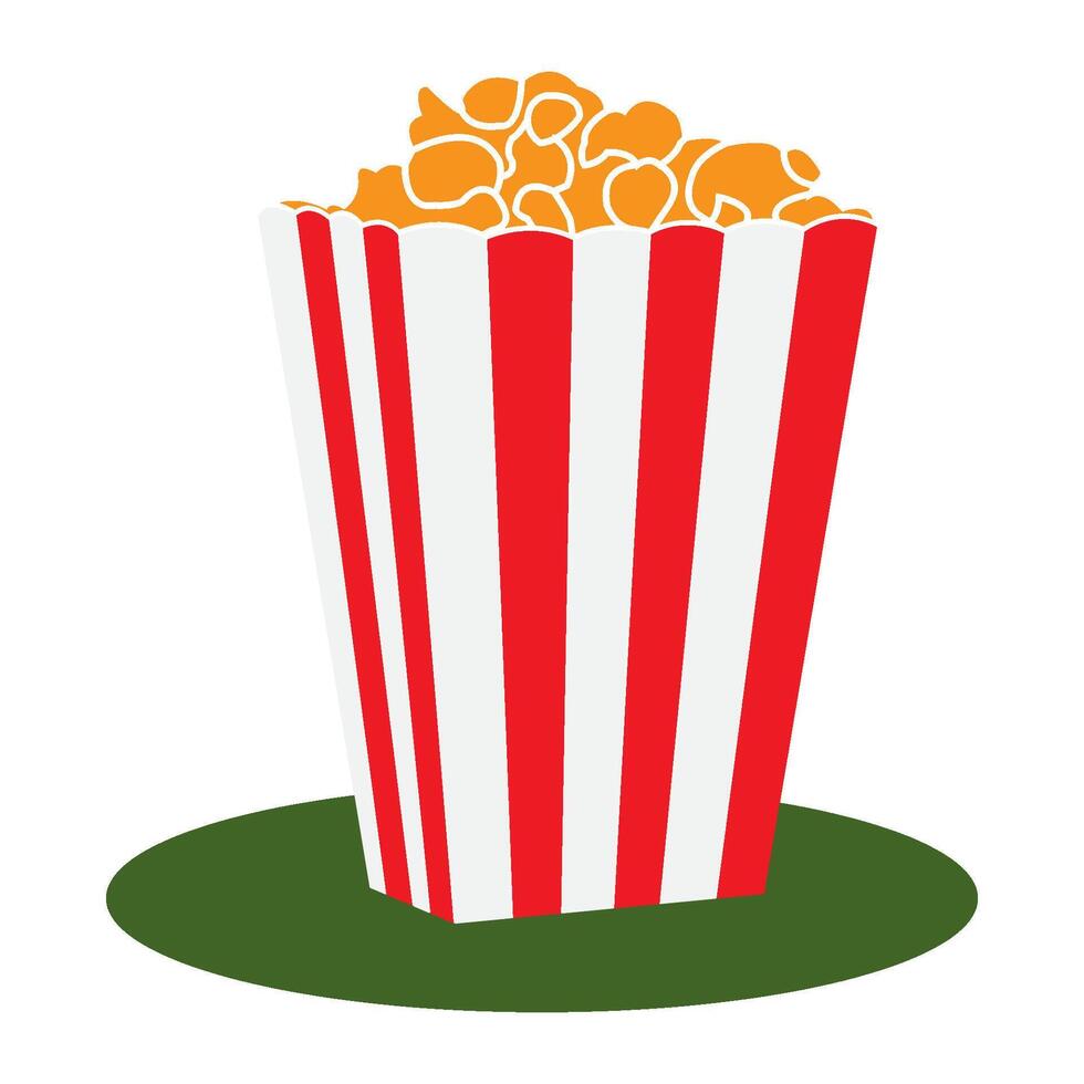 popcorn icon design vector