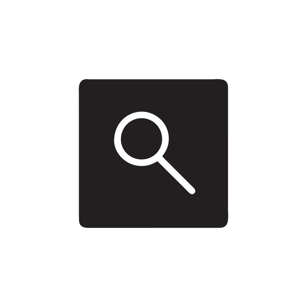 Search icon art illustration. vector