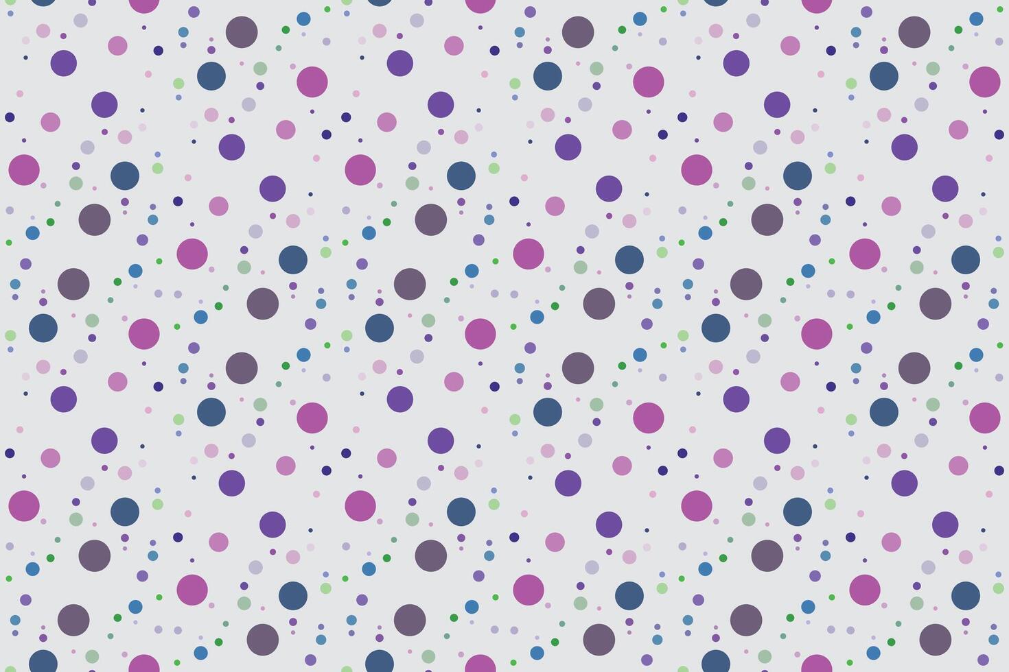 Illustration, Abstract pattern multi color circle on light grey color background. vector