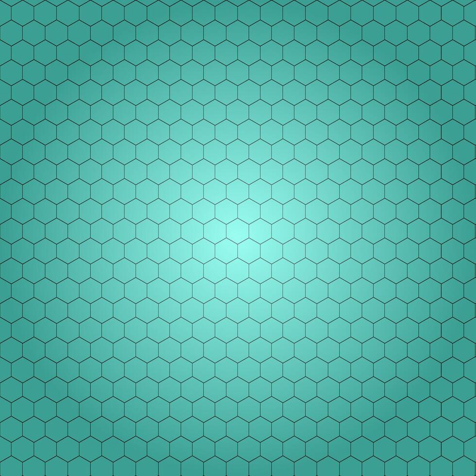 Blue background with abstract grid pattern vector