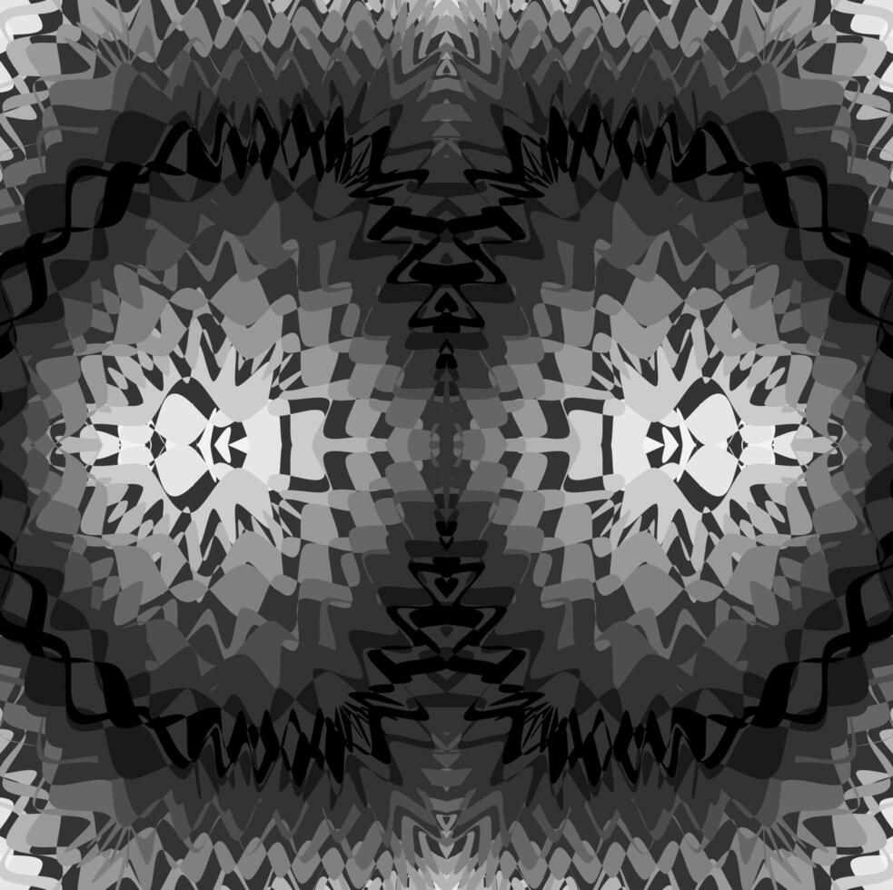 Monochrome gray background with original abstract pattern vector