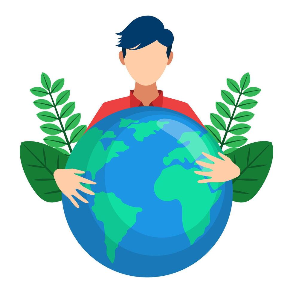 Earth Day Illustration vector