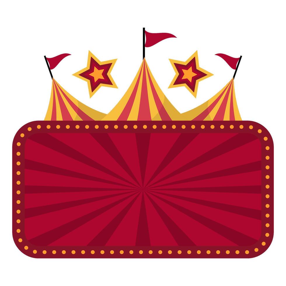 Carnival Fun Fair Banner vector