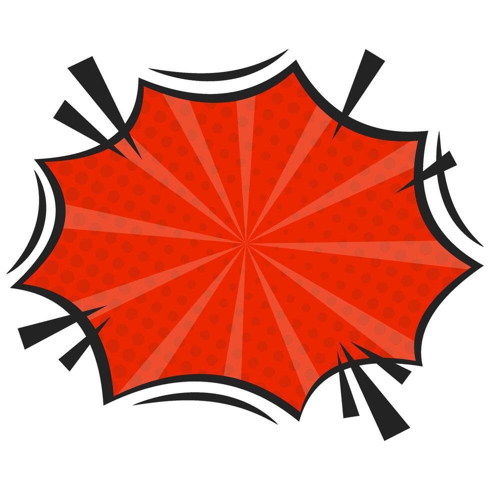 Retro Pow Comic Effect vector