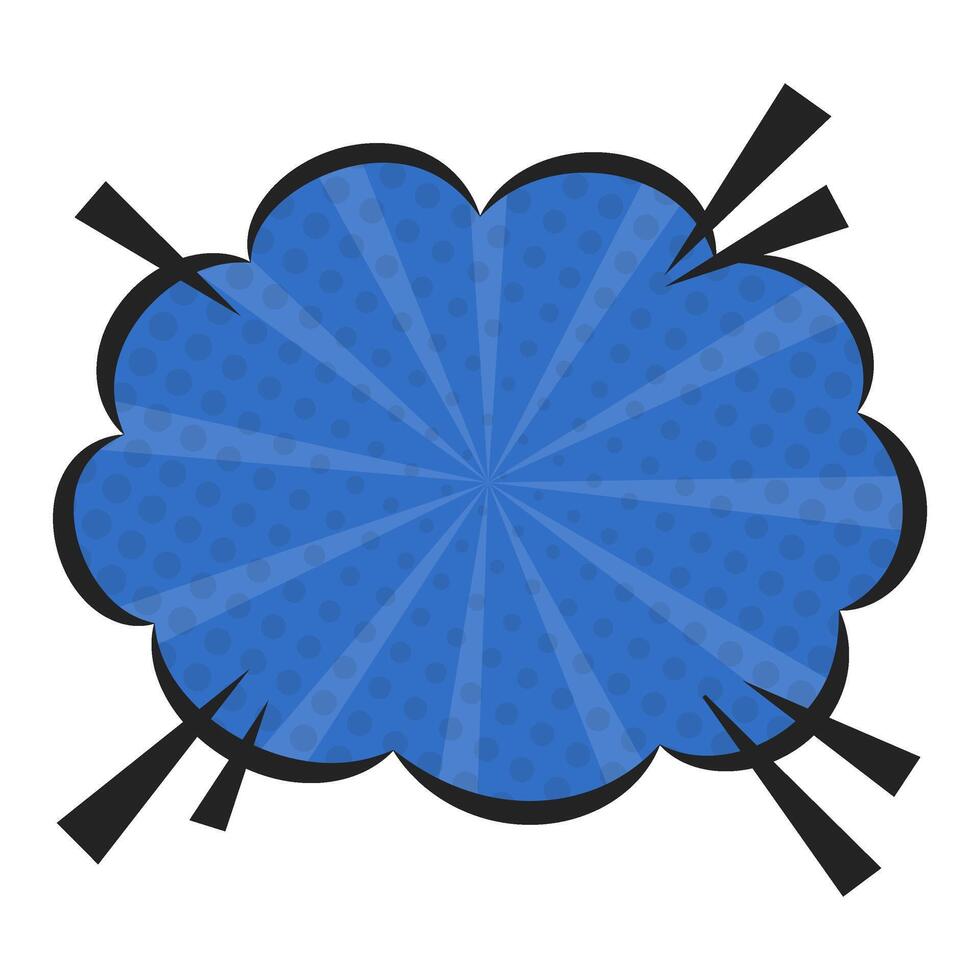 Retro Pow Comic Effect vector