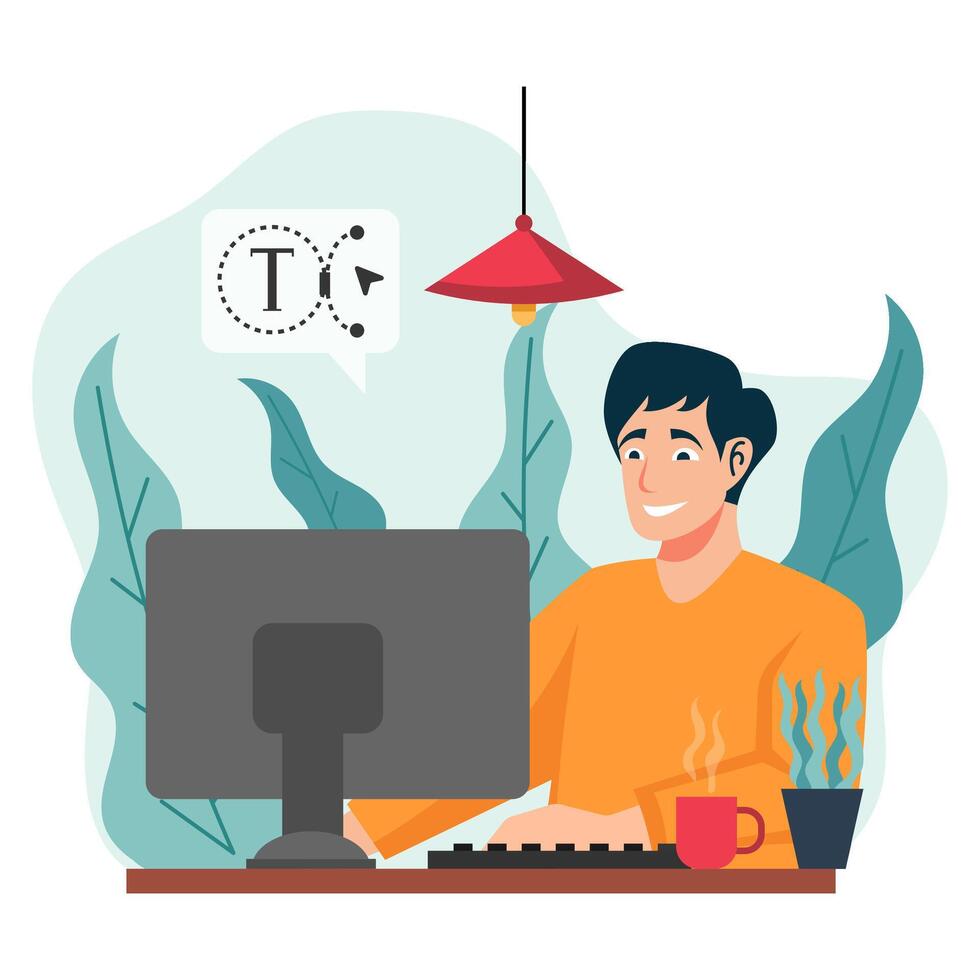 Creative People Illustration vector