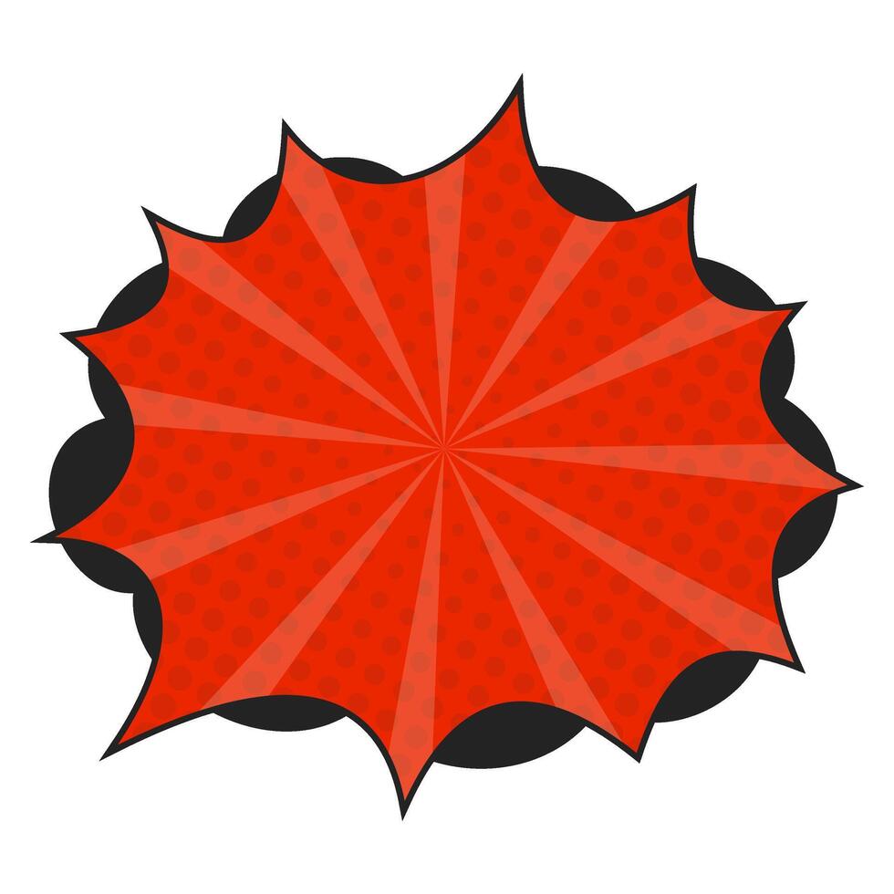 Retro Pow Comic Effect vector