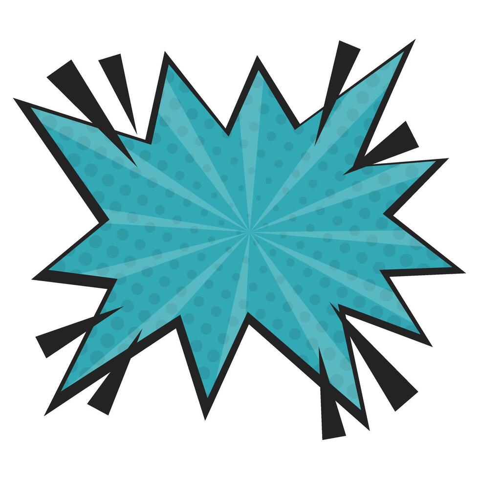 Retro Pow Comic Effect vector