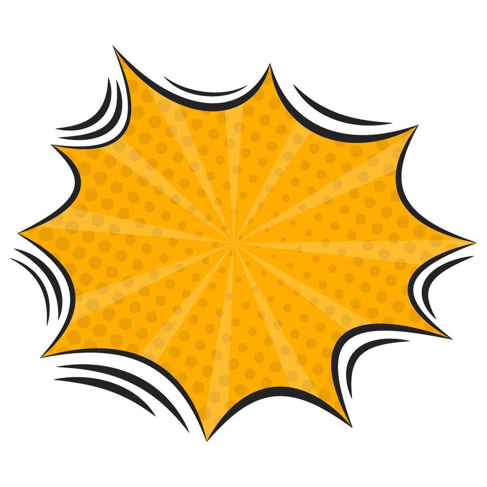 Retro Pow Comic Effect vector