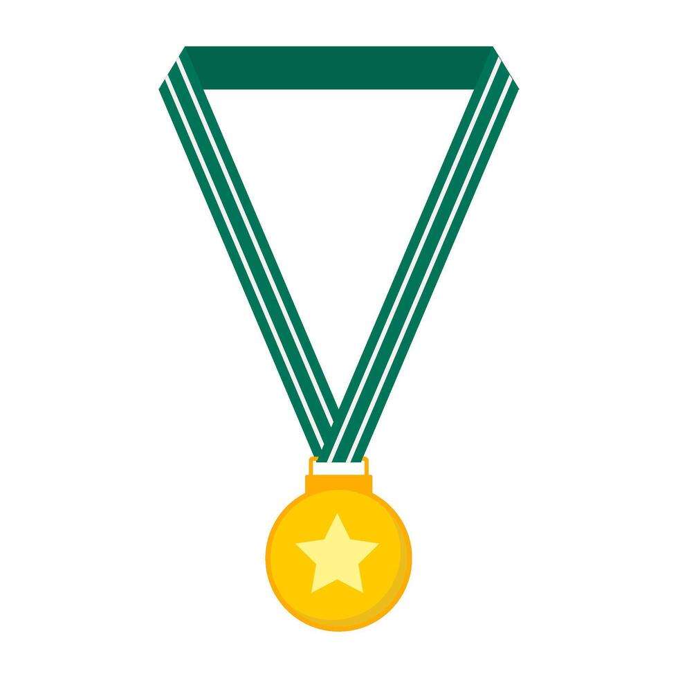 School Graduation Medal Illustration vector
