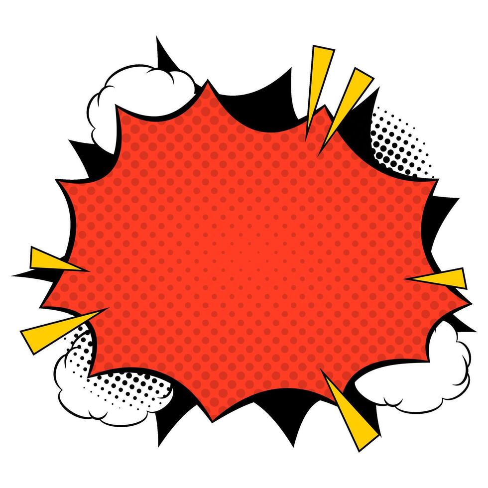 Retro Pow Comic Effect vector