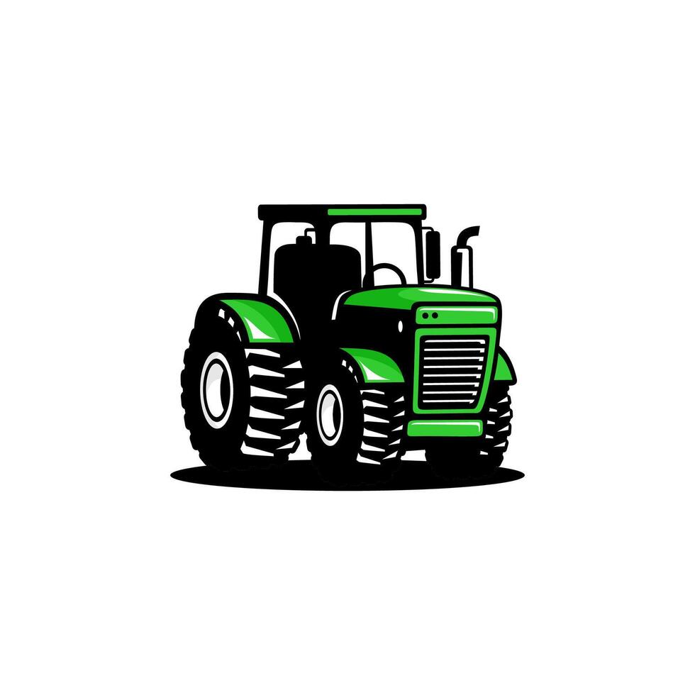 FARMER TRACTOR DESIGN vector