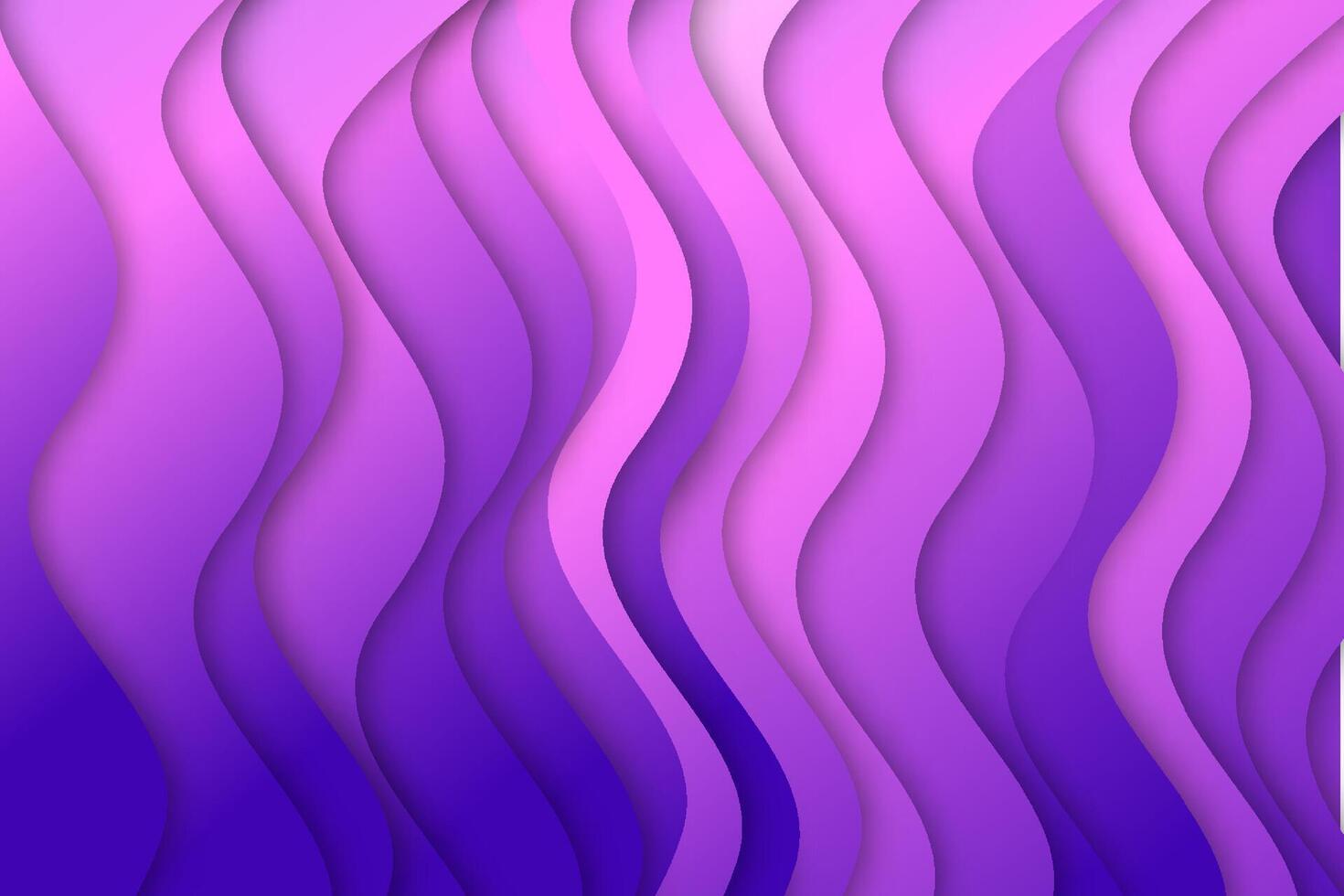 Light purple wave background vector