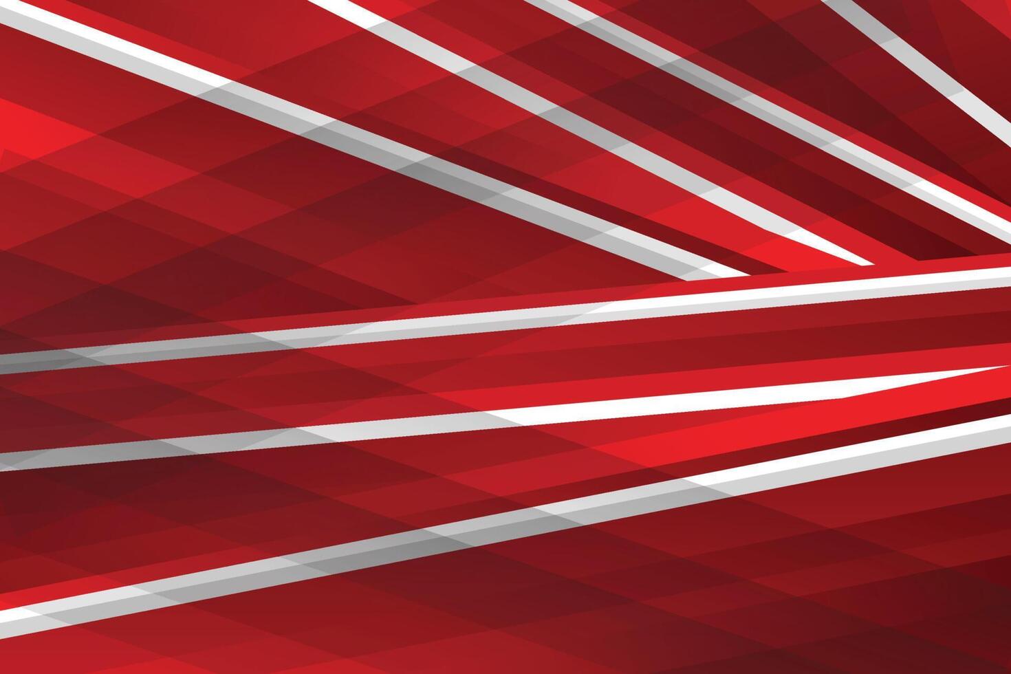 Red gradient geometric background vector