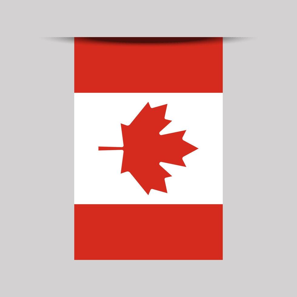 Canada Banner Flag Illustration vector