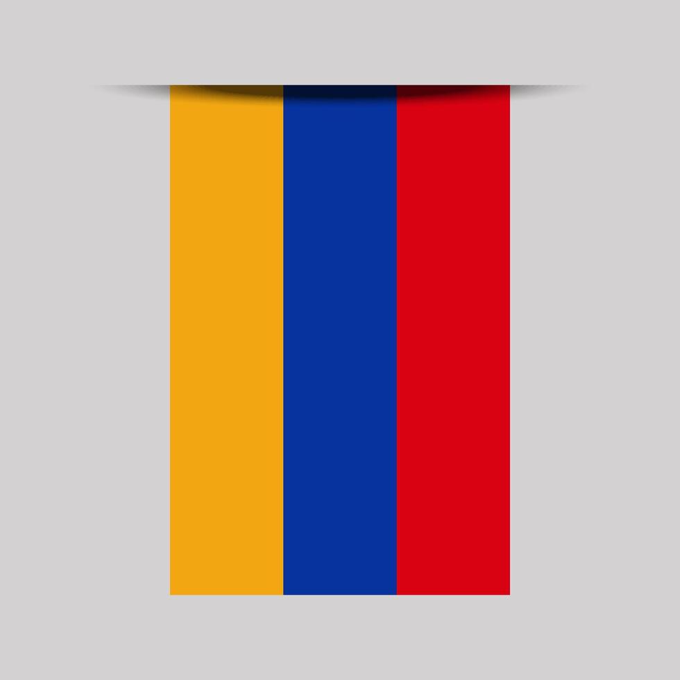 Armenia Banner Flag Illustration vector