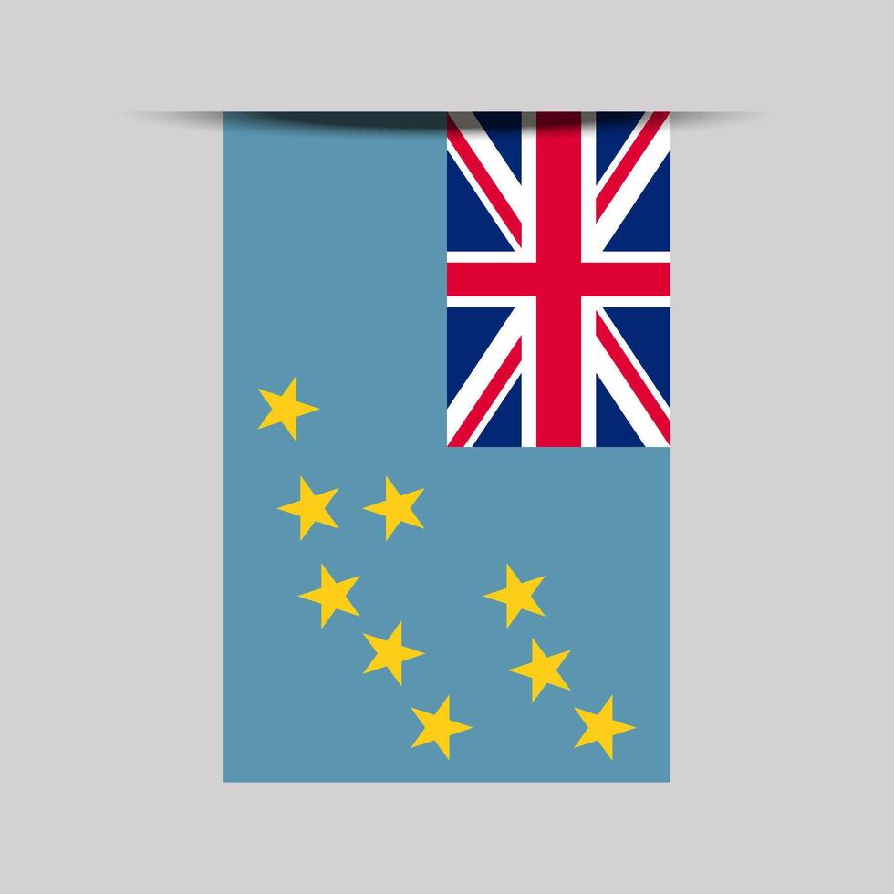 Tuvalu Banner Flag Illustration vector