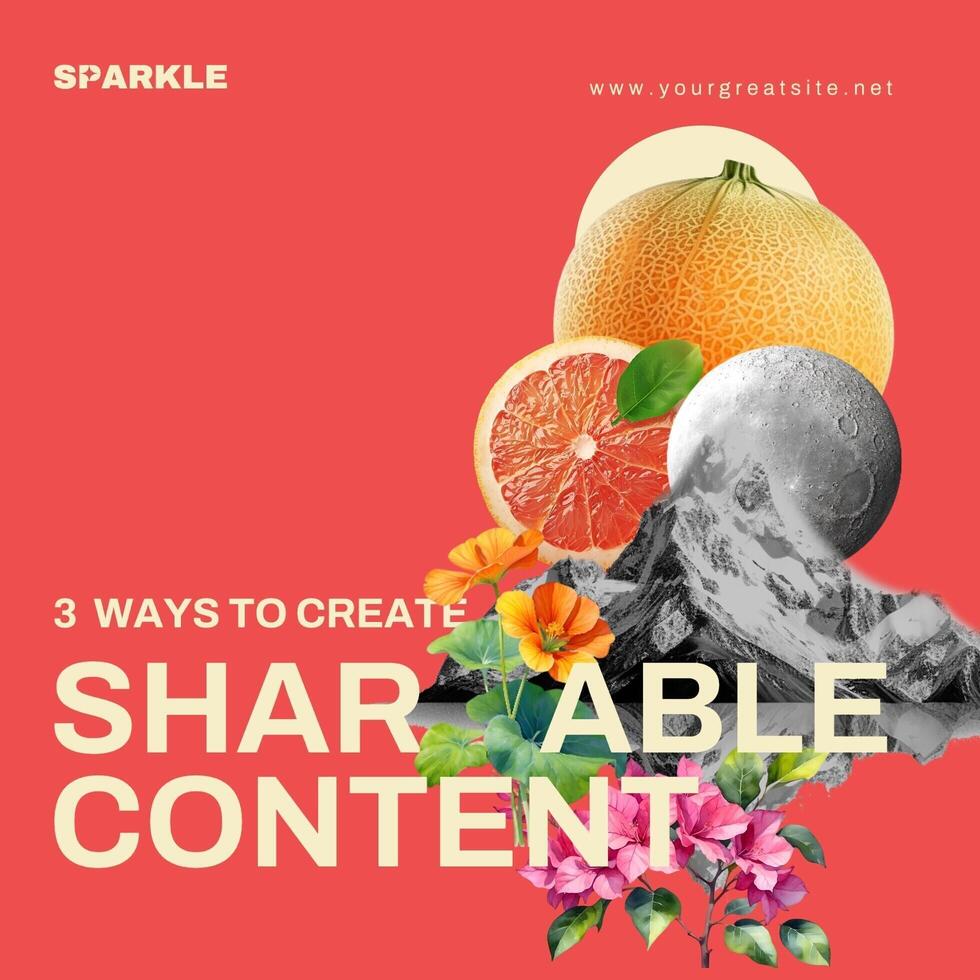 infographic for social media post template