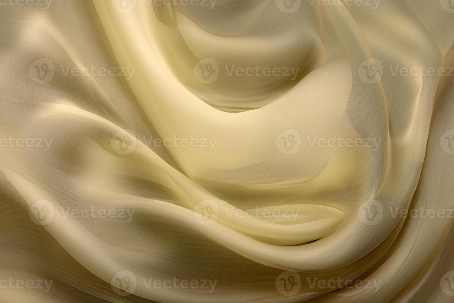 Beige Fabric Texture, Background and Pattern Close-Up photo