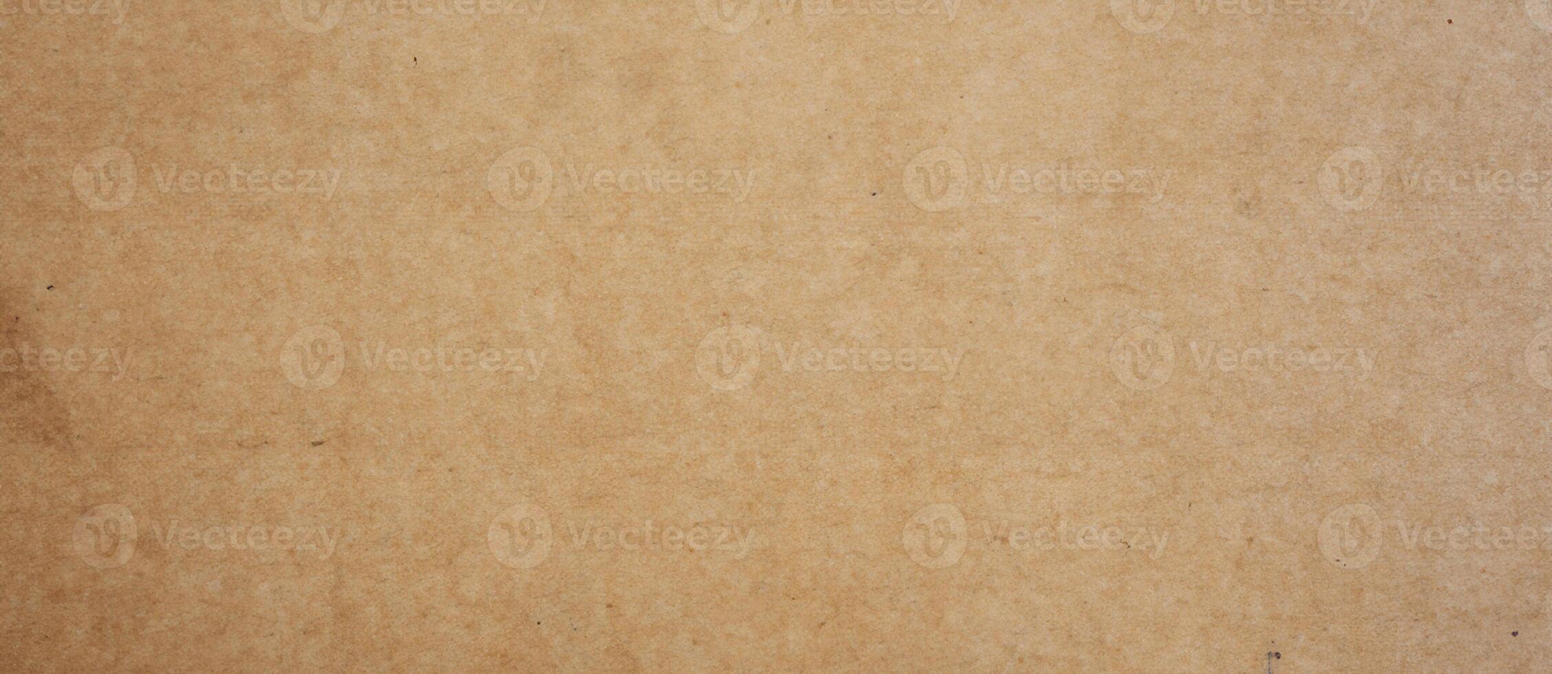 Textured Brown Paper Background with Ample Copy Space photo