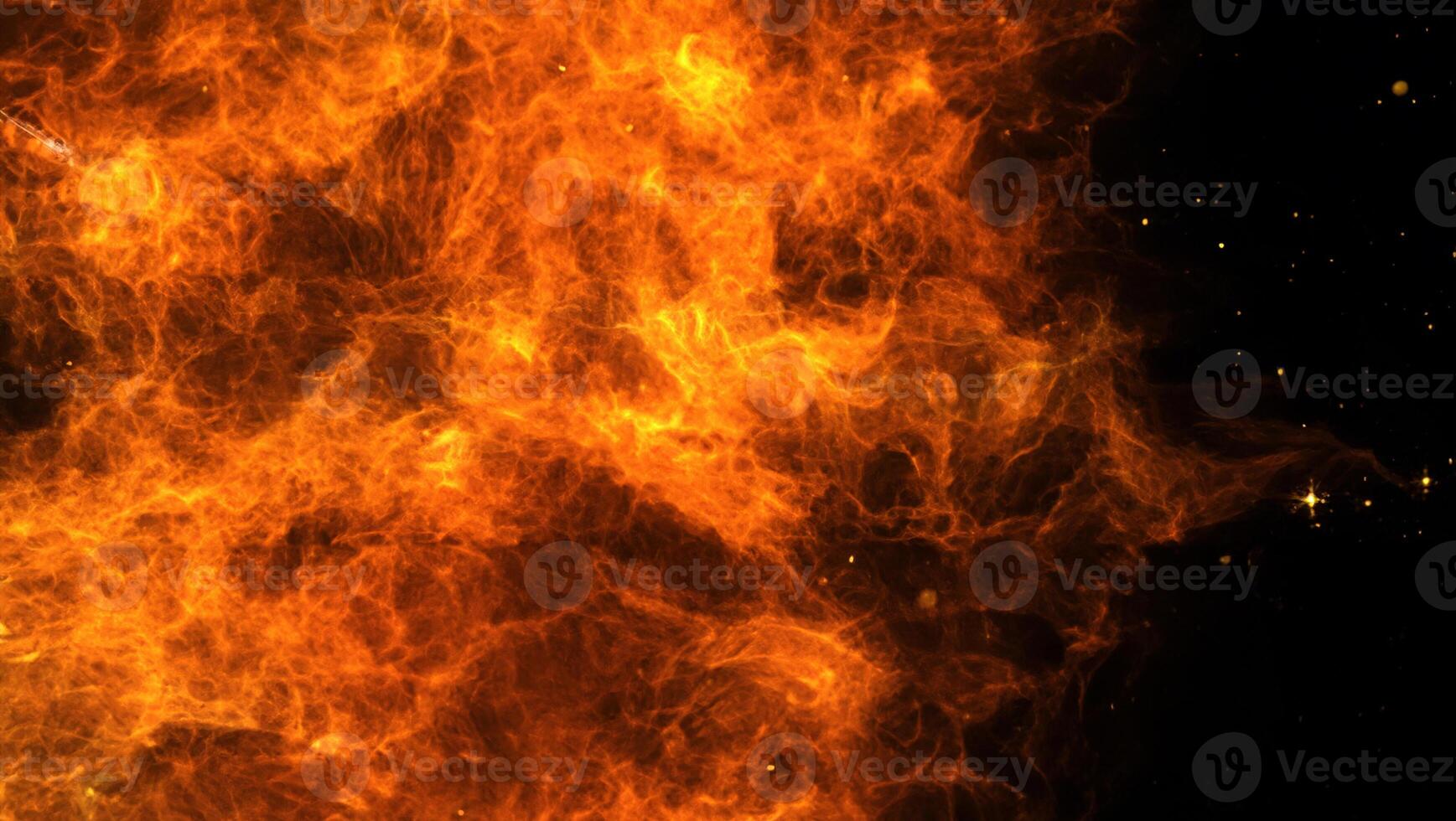 Abstract Texture of Flames and Fire - Dynamic Background photo