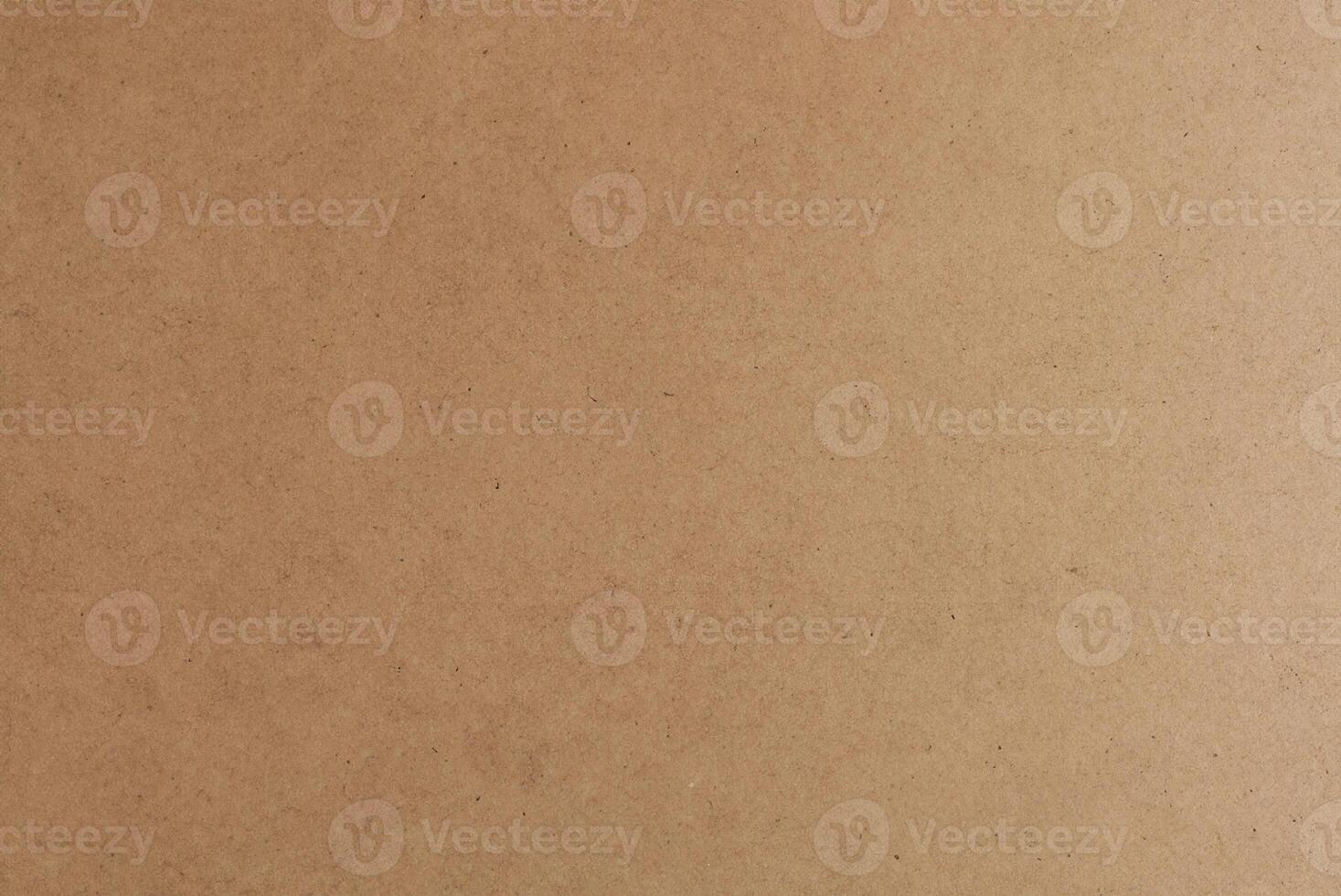 Cardboard brown background. Kraft paper texture sheet horizontal backdrop photo