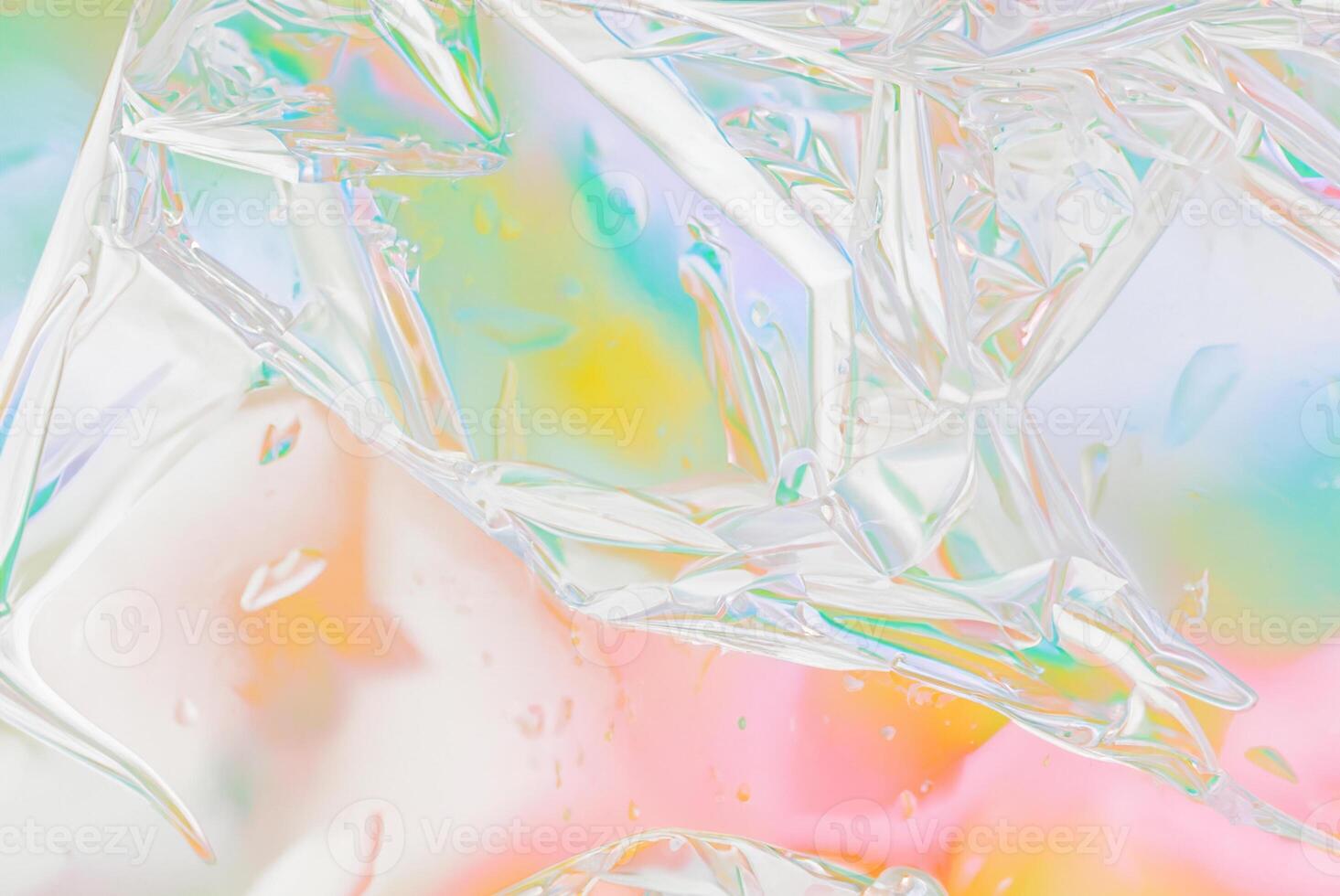 Abstract Holographic Texture Background photo