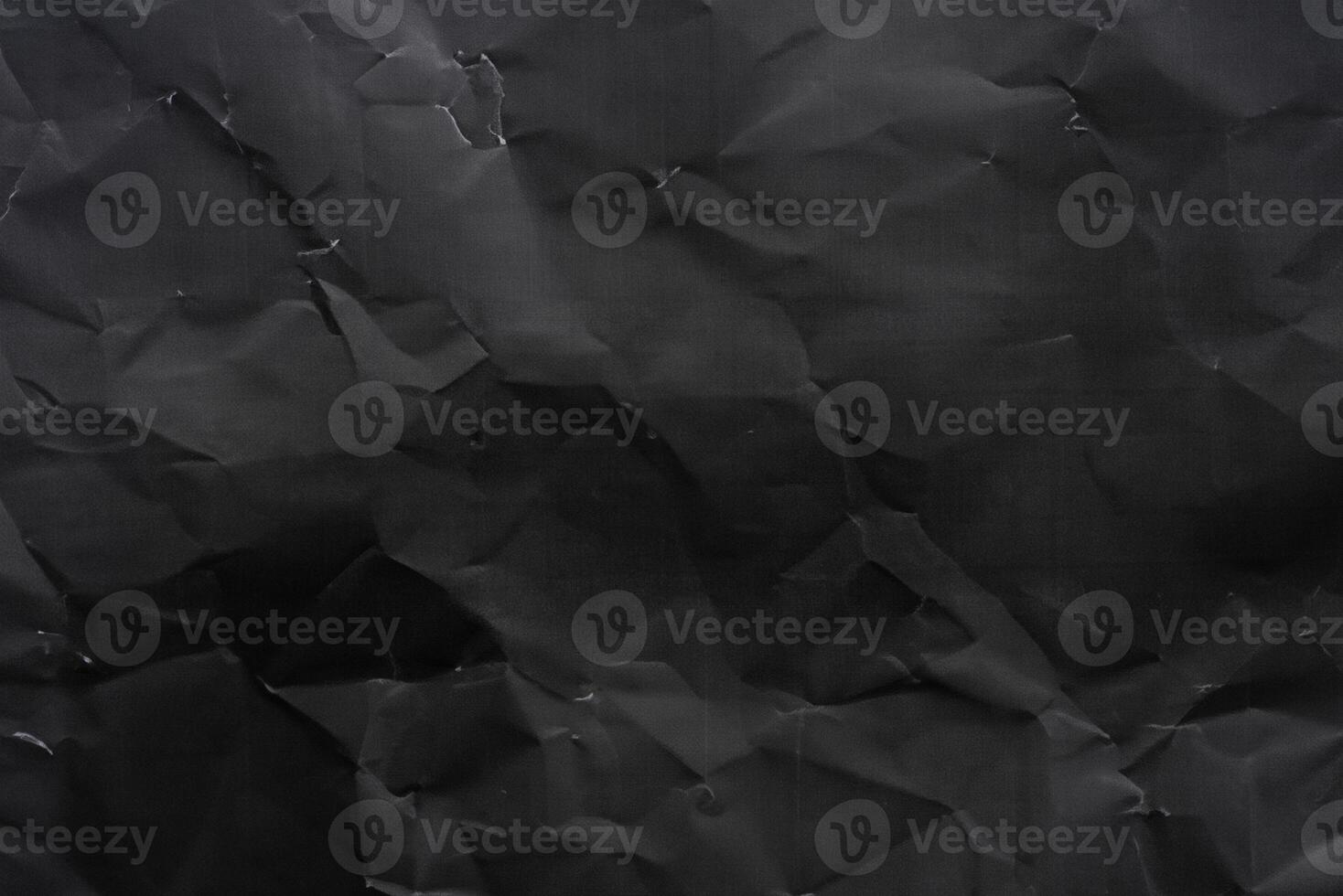 Crumpled Paper Texture Macro Close-Up for Background photo