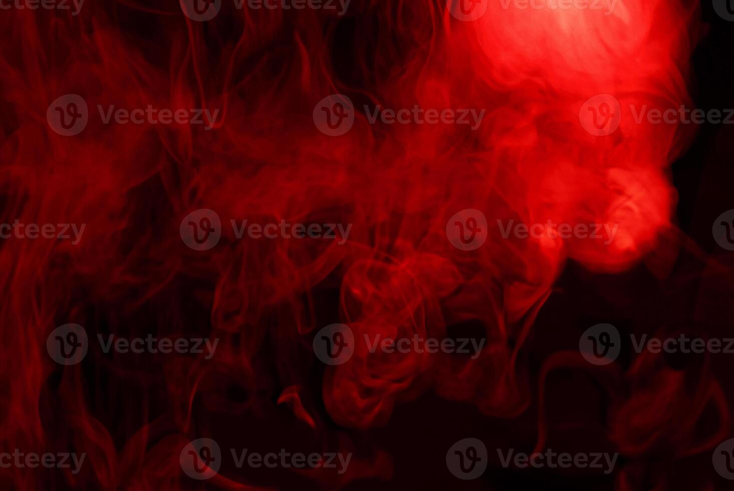 Abstract Background, Red Steam Texture on Black Surface photo