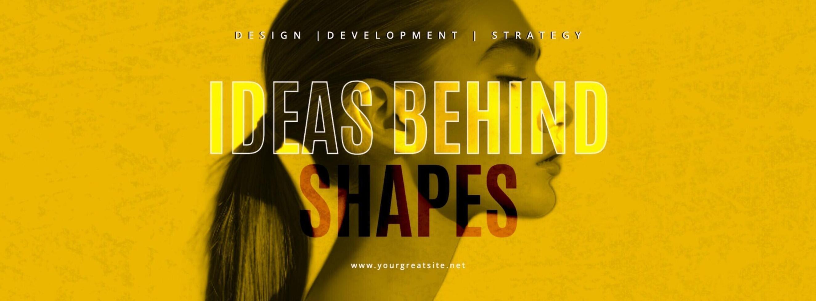 Startup banner cover for social media template