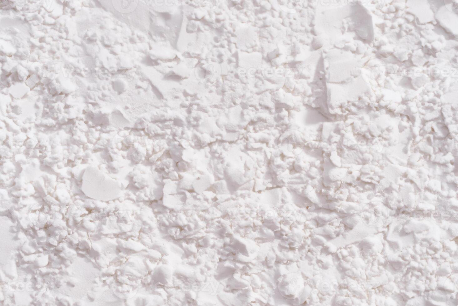High-Resolution Close-Up of Cornstarch Powder Texture, Top View photo