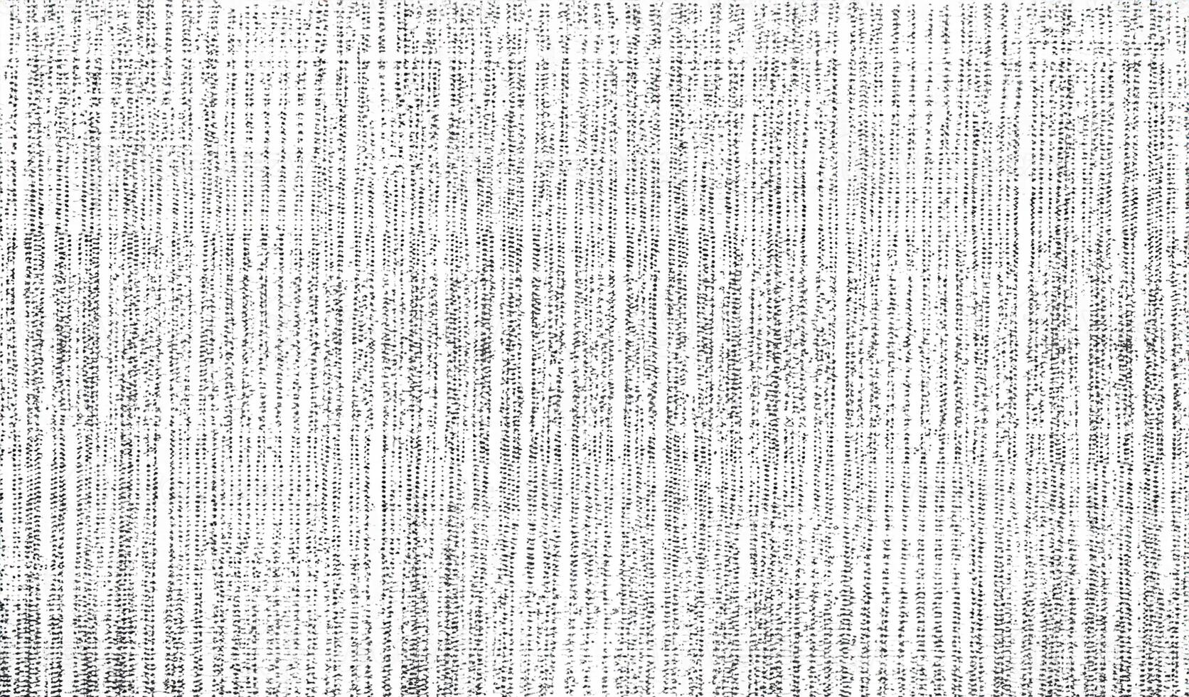 Abstract Halftone Grunge Texture of Woven Fabric in Black and White photo