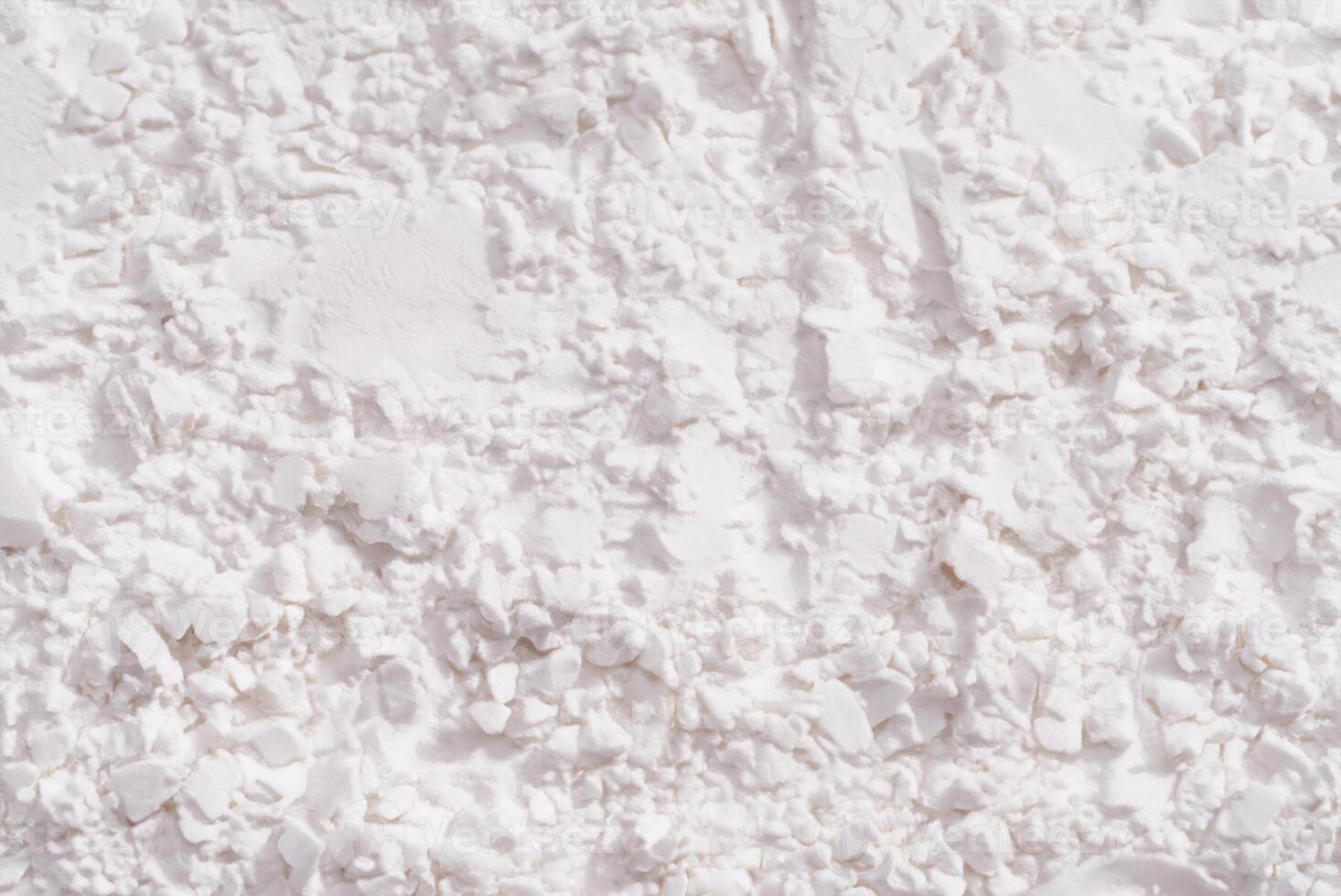 High-Resolution Close-Up of Cornstarch Powder Texture, Top View photo