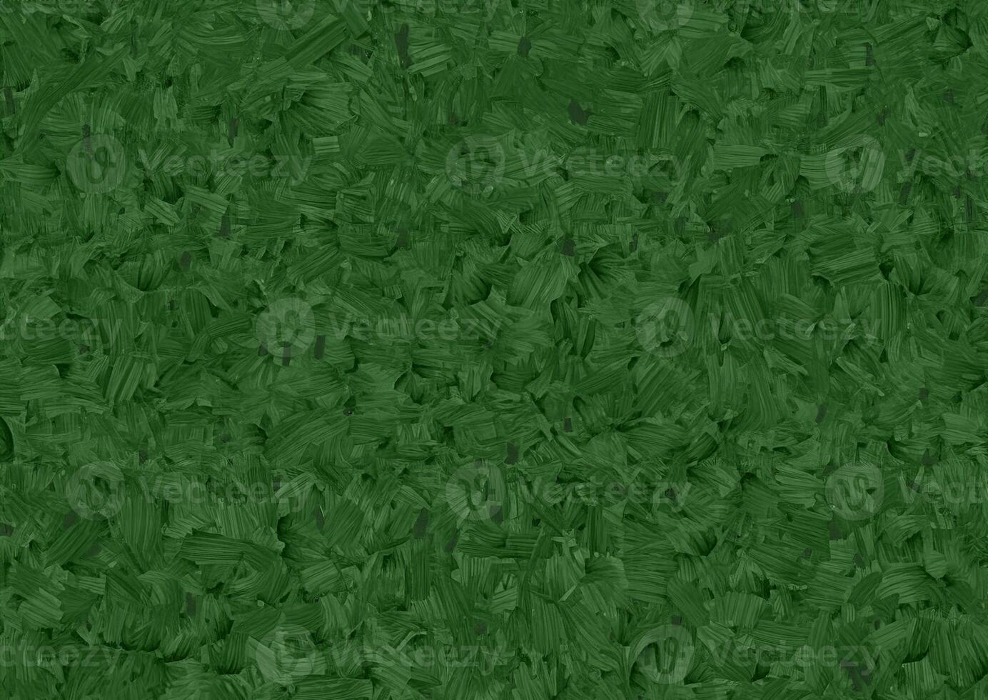 Abstract Oil Painting Background with Green Grass Texture - Ideal for Presentation Templates photo