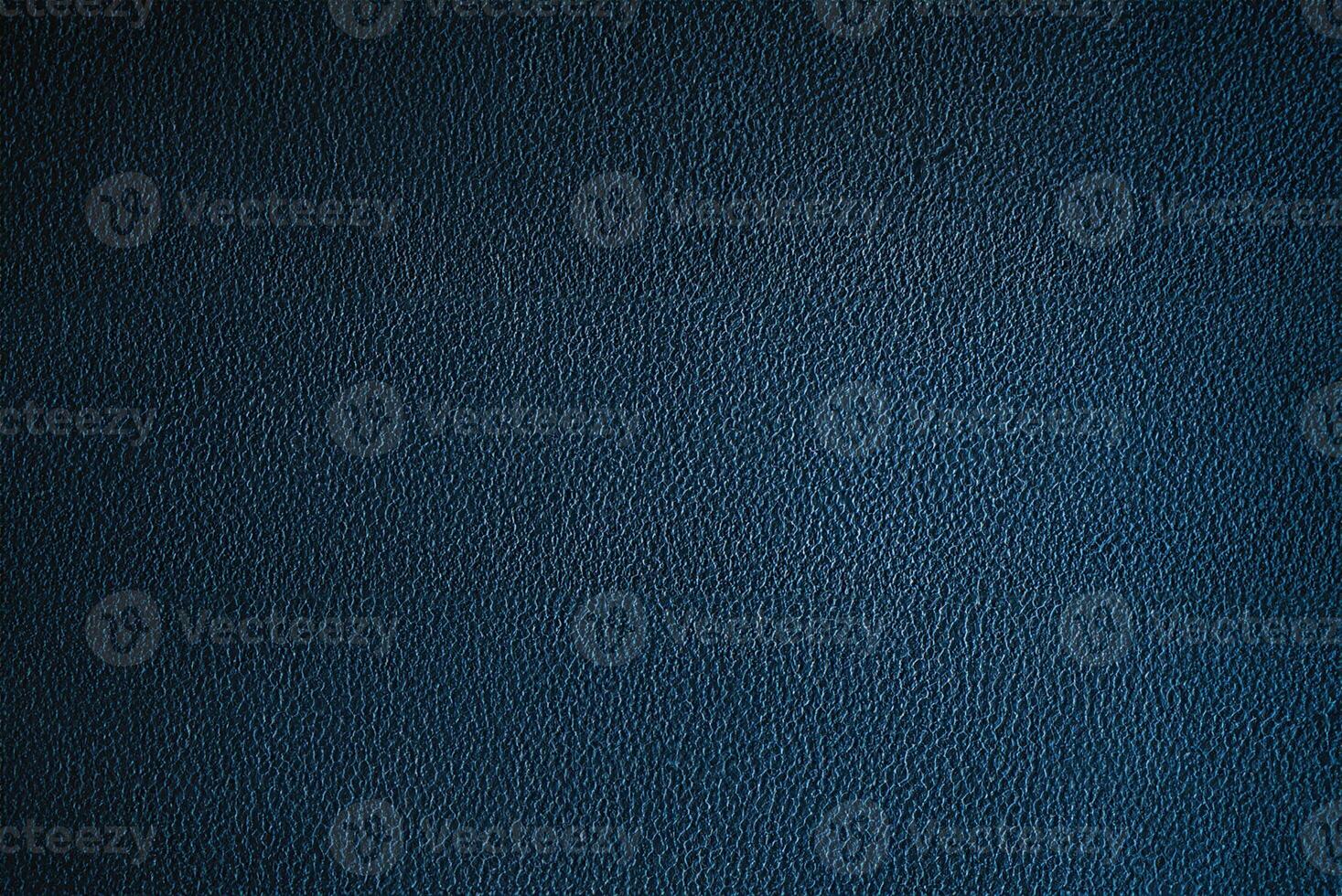 Dark Blue Leather Texture, Versatile Background for Design Use photo