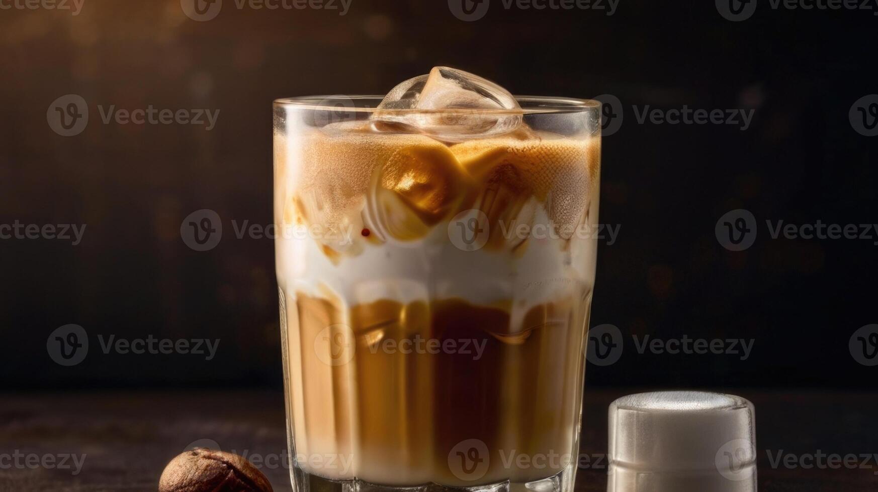 Iced Latte Macchiato photo