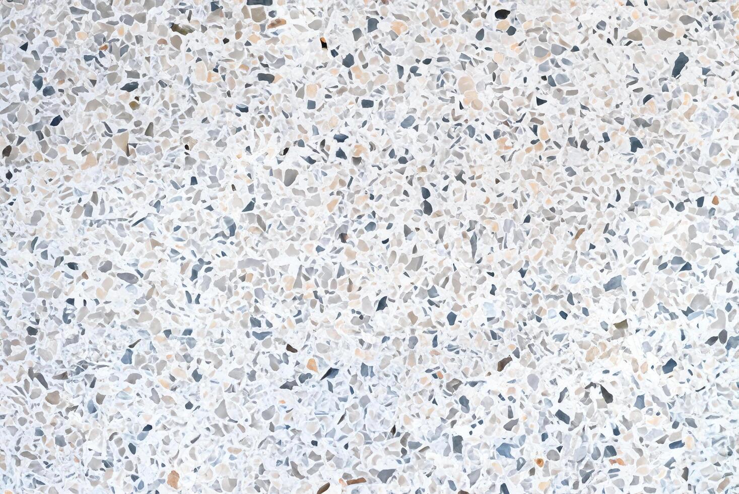 Terrazzo Surface, Polished Stone Pattern in Marble and Granite for Decorative Background Texture photo