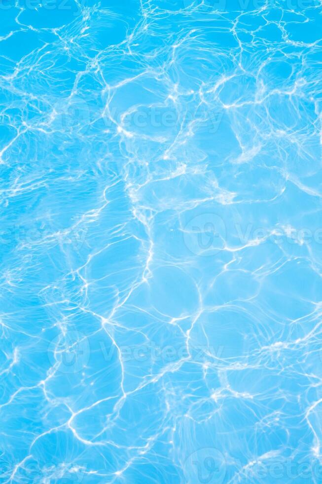 Tranquil Pool Water Surface with Ripples, Serene Background for Design photo