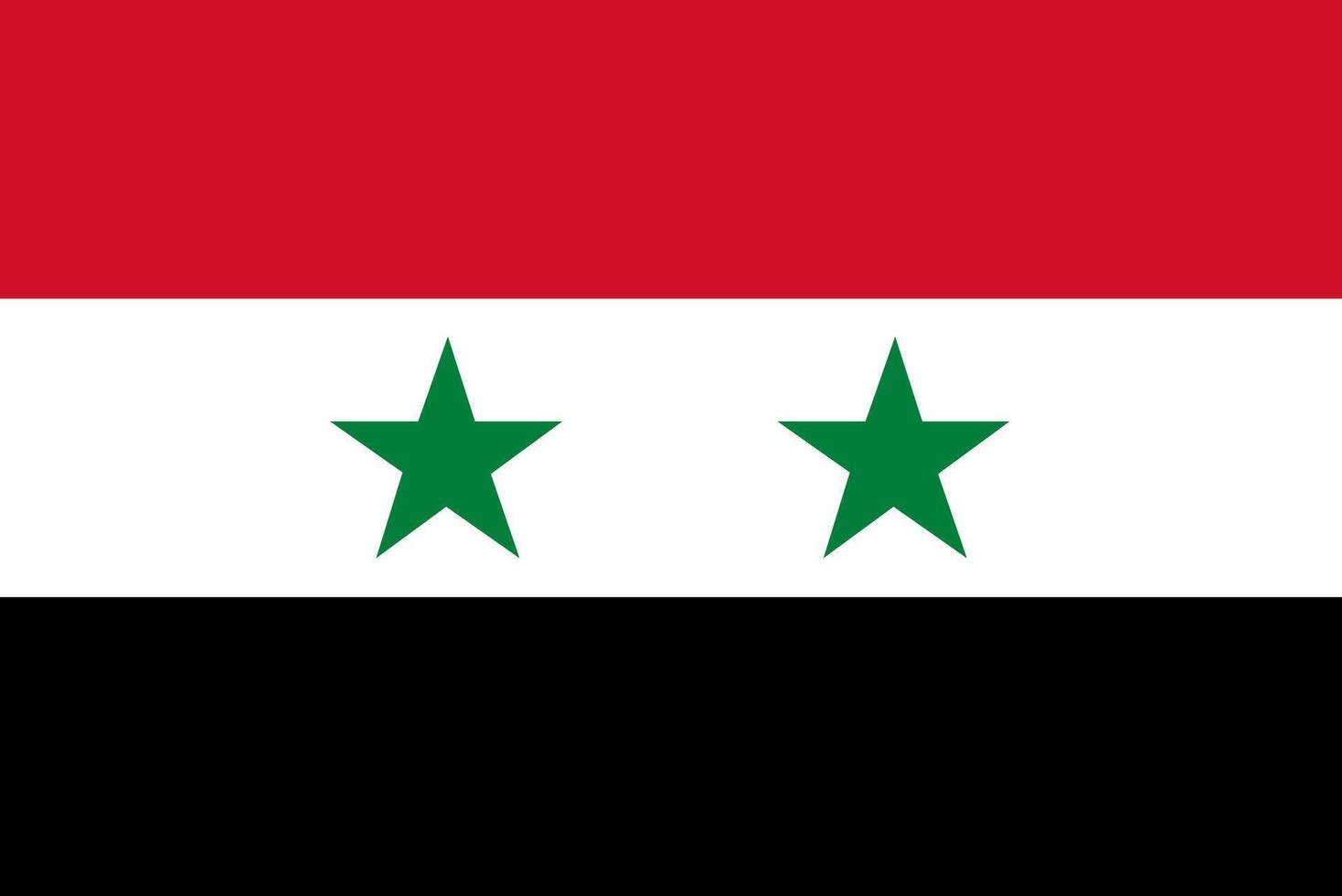 Syria flag design vector