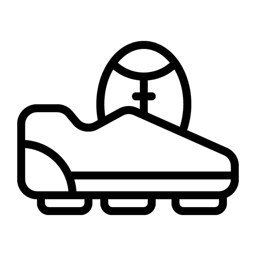 Shoes line icon vector